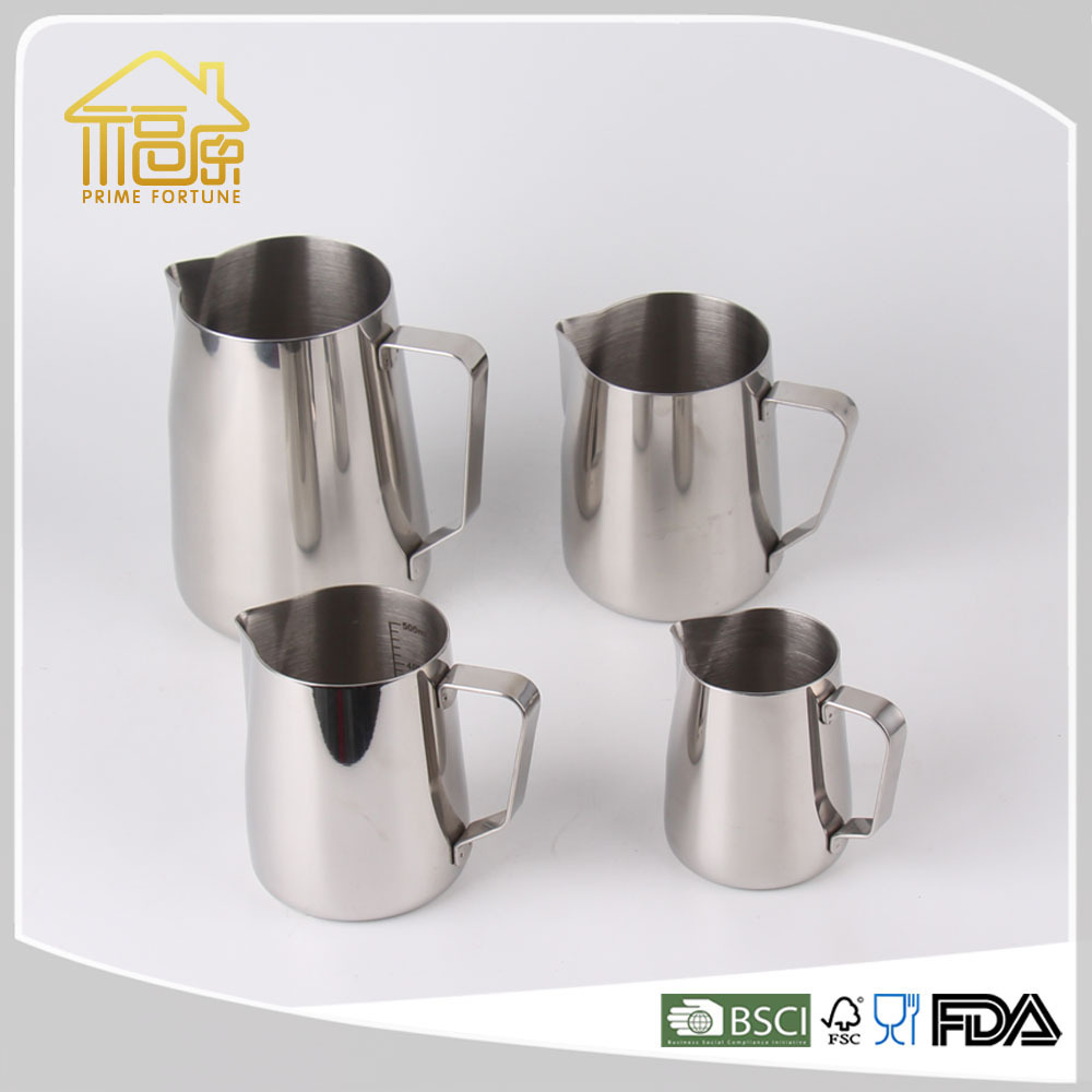 Stainless Steel Sugar Milk Coffee Pot Warmer Metal Coffee Brewing Pot