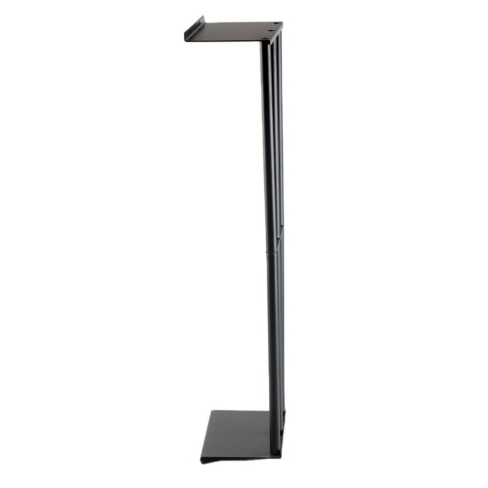 Bath Towel Holder Stand for Blanket Rack Big Capacity Metal Black Coating Wall Towel Rack Stand Rack