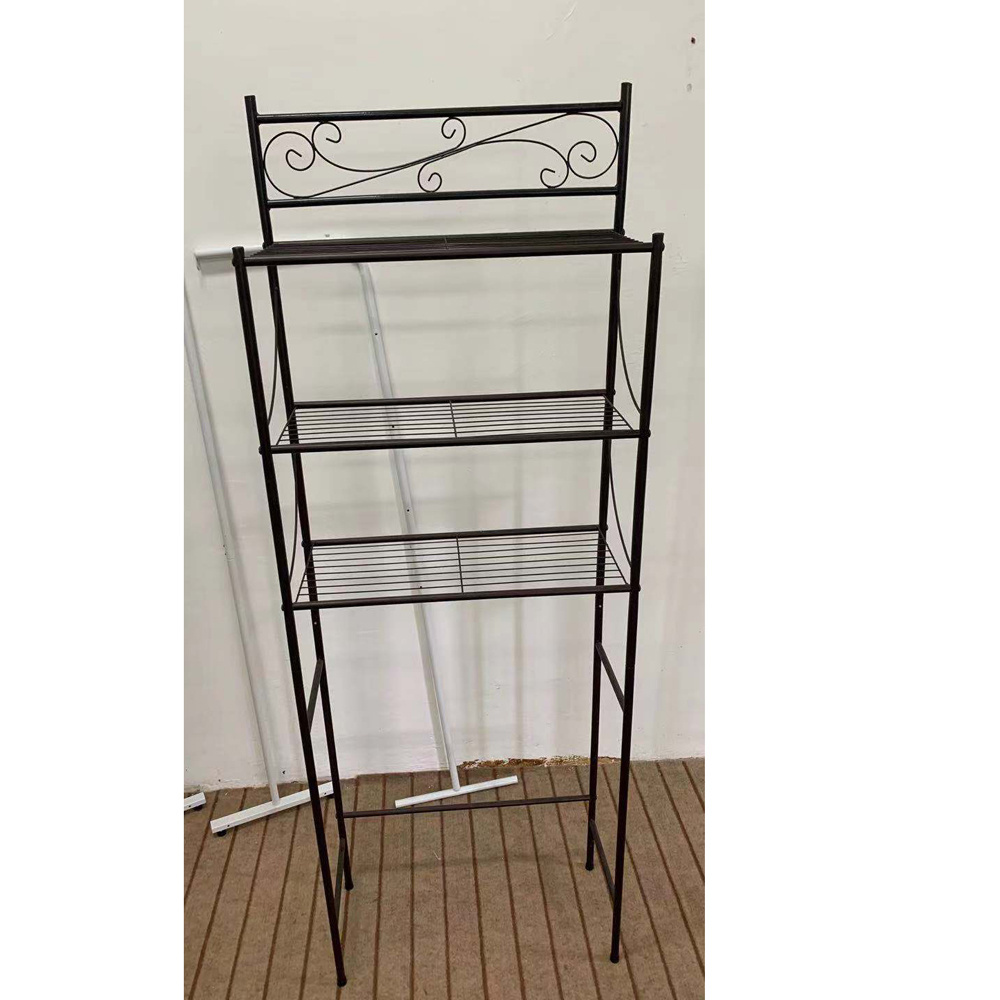 Over the Toilet Storage Shelf Three Tier  Bathroom Shelf Organizer