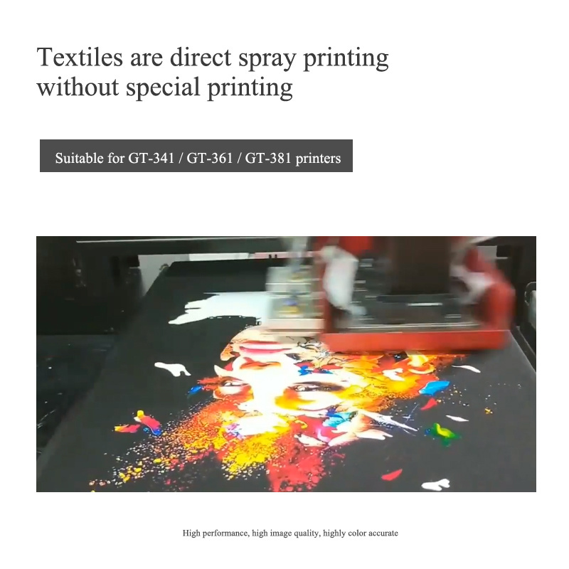 T-shirt Printing Textile Pigment Ink 380ml/bag Dtg Ink Bag For Brother Gtx Gtx Pro Dtg Printers