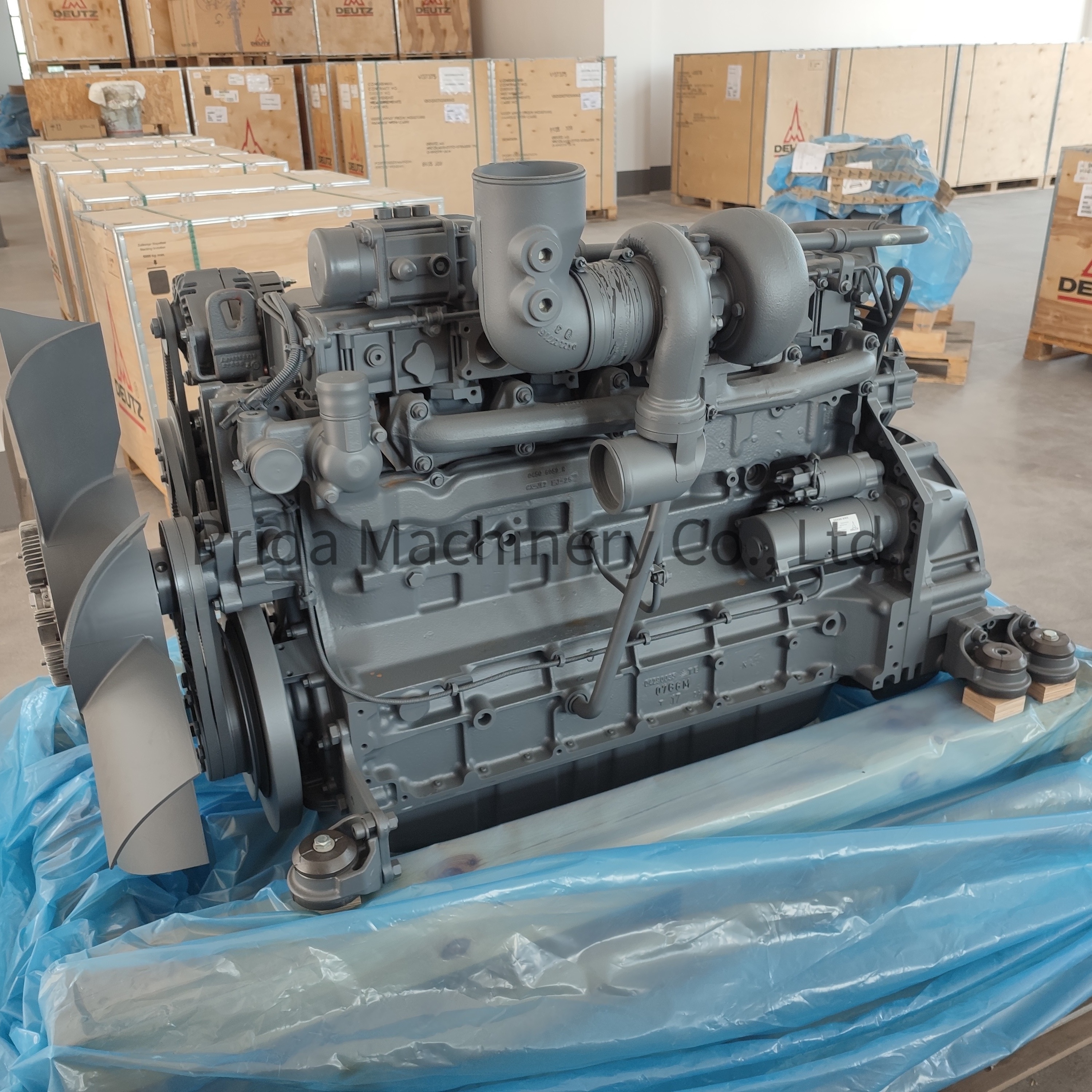 Genuine German Deutz BF6M1013 EC water-cooled 6 cylinder diesel engine