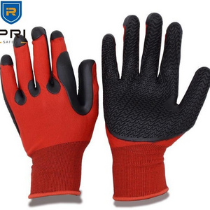 Thick Palm Anti Abrasion Great Grip Rigger Heavy Duty Nitrile smooth TPE Assembly Excellent Vibration-Resistant working Gloves