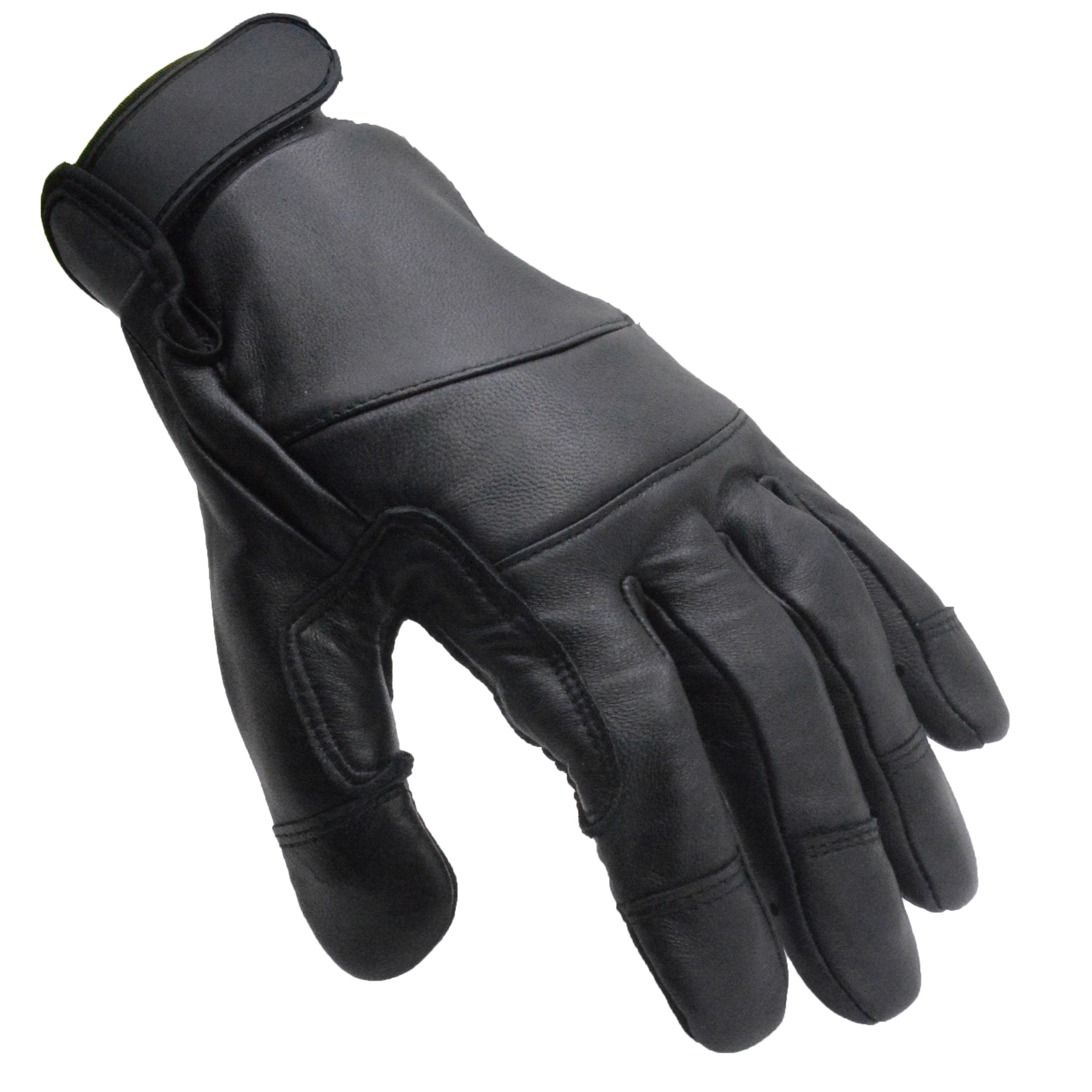 PRI black men women mechanic tactical work gloves foam cut level 5 goatskin leather work winter warm screen touch gloves