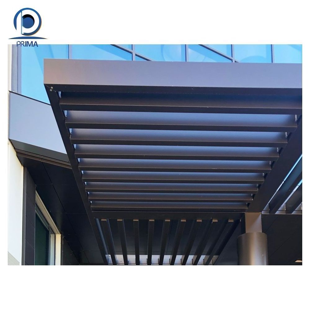 PRIMA Steel Frame Polycarbonate Sheet Roofing Canopy Roof Sheet Canopy Awning Aluminum Awning Canopy