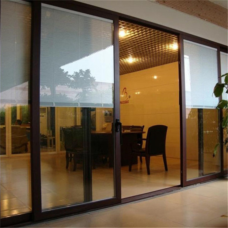 Usa Commercial Residential Lowes Glass Aluminum Bi Folding Accordion Bifold Sliding Exterior Door With Locks