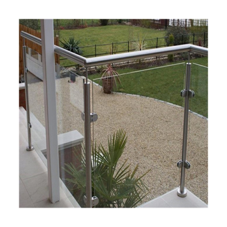 Indoor Decoration Stainless Steel Railing Post Outdoor Glass Railing Post Cable Railing Post