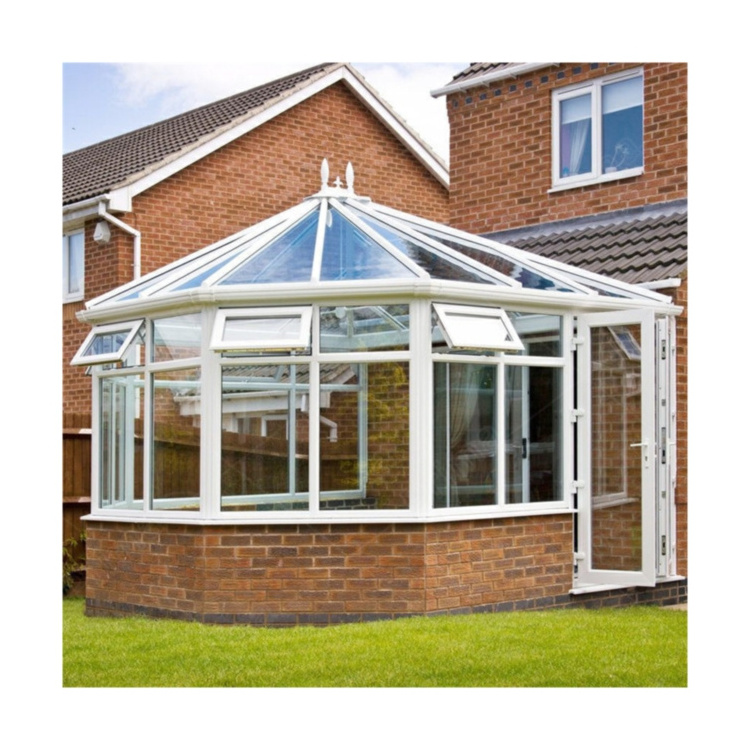 Prima competitive dome sunroom  sunroom skylight fast deliveryaluminium glass sunroom for solarium