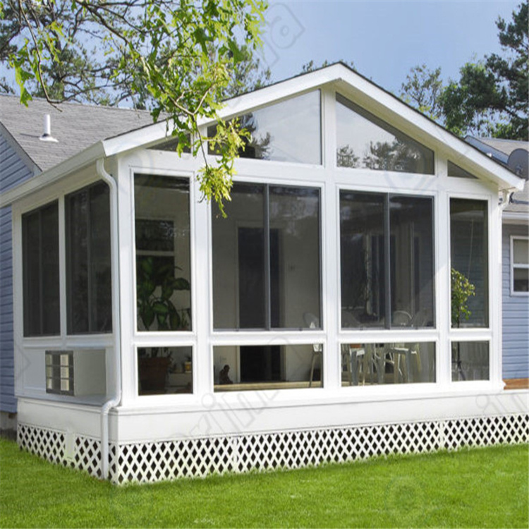 Prima China factory sunroom furniture sets indoor cheap sunroom kits aluminum frame sunroom