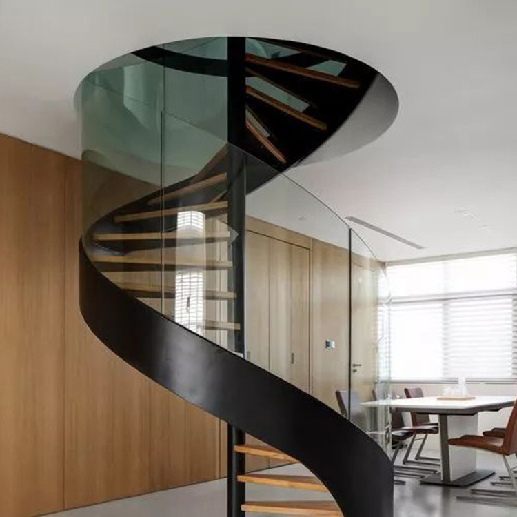 New Products Outdoor Staircase Design Hot Sale Customized  Spiral Staircase Indoor  Spiral Staircase