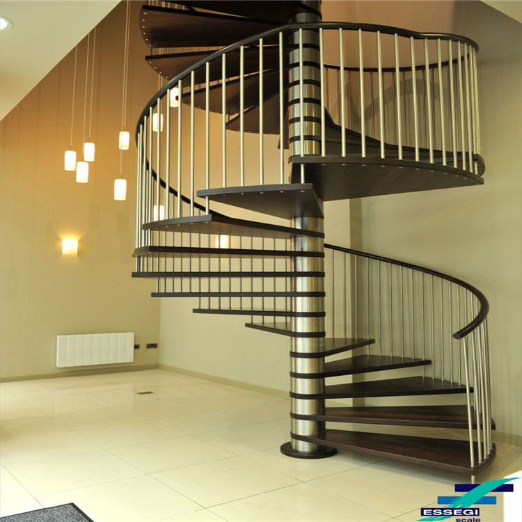 New Products Outdoor Staircase Design Hot Sale Customized  Spiral Staircase Indoor  Spiral Staircase