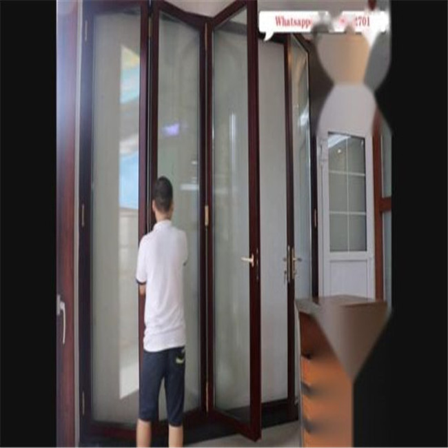 Soundproof used exterior doors for sale Accordion Bifold door