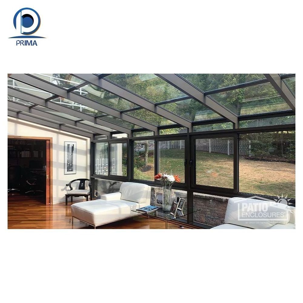 Prima Sunroom Glass Panels For Sale Sunroom With Clear Pvc Window Diy