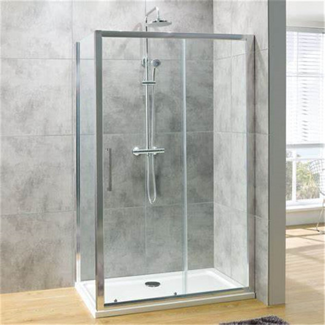 Europe Hot Sale Elegant Design Shower Enclosure Glass With Flat Edge Safety Corner