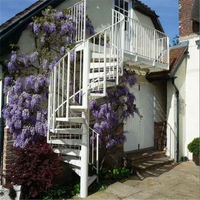 Cast iron indoor meta spiral stairs used spiral staircases