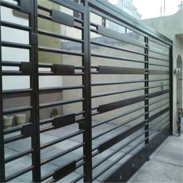 Aluminium cantilever gate house main gate designs steel gate design