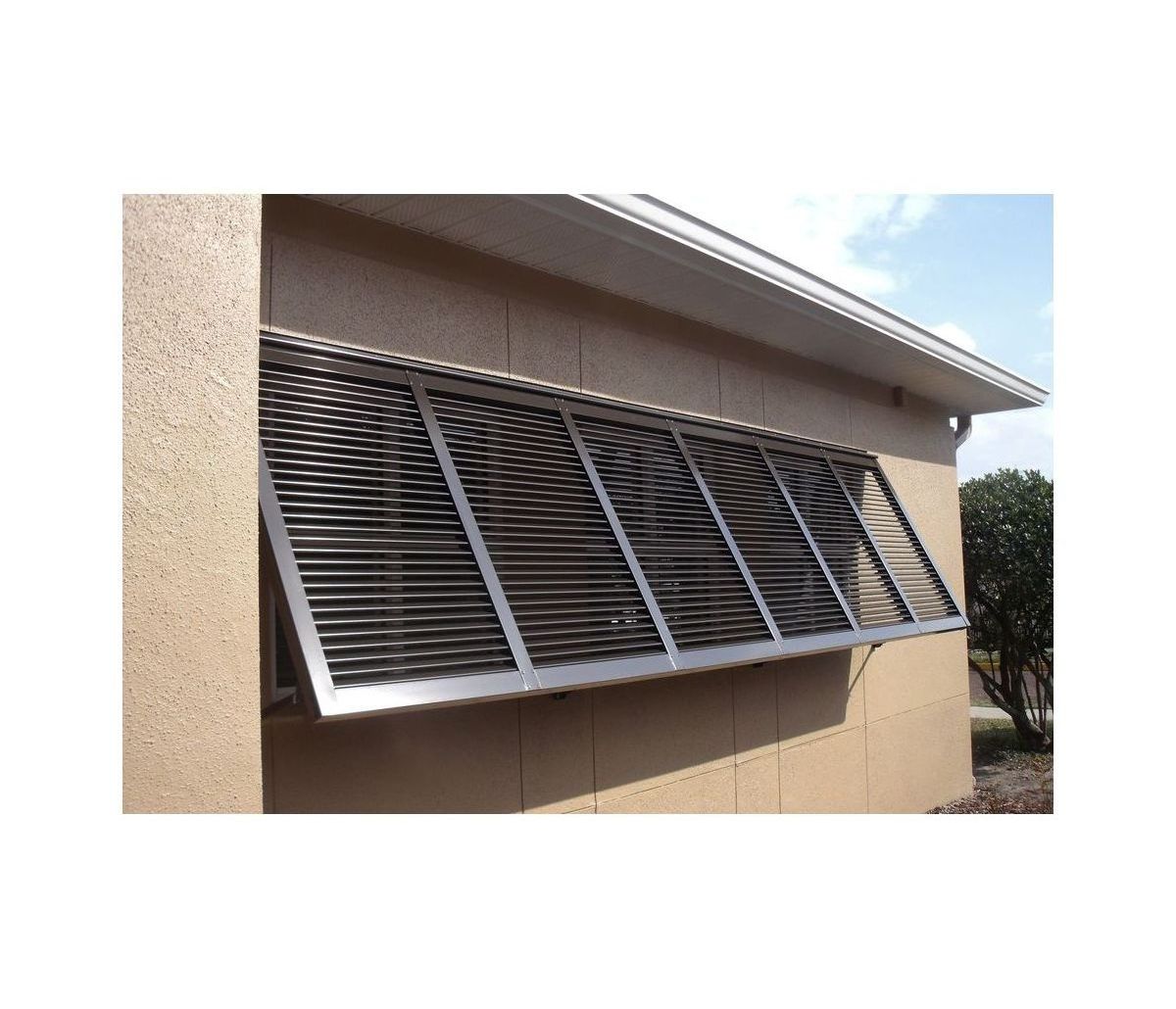 Prima Industry Aluminum Swing Shutter Colorful Louver Window Bahama Shutters Window Blinds Aluminium Louver Modern