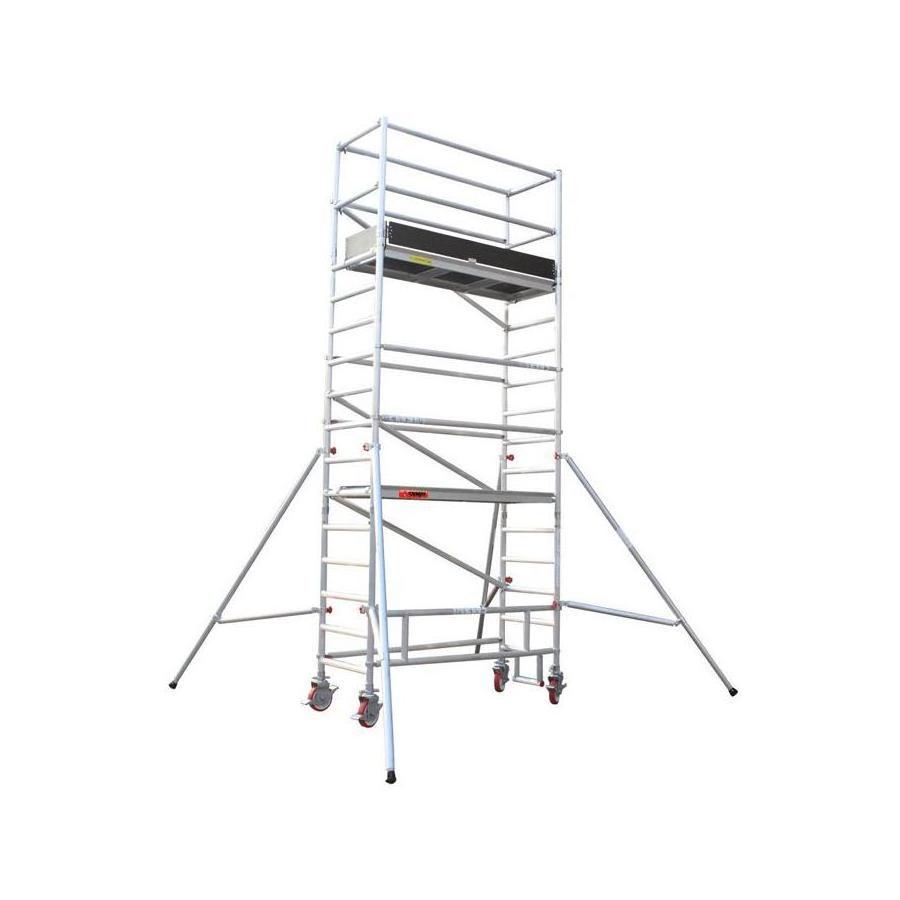 Mobile Home Ladder Foldable Shelves Stool Steel Workshop Steel Step Stool Stairs Plastic Metal House