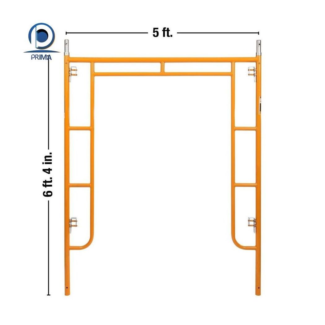 Standard Medium Duty Mason Frame Scafold Galvanized Scarfolds Ladders Scaffolding for Construction