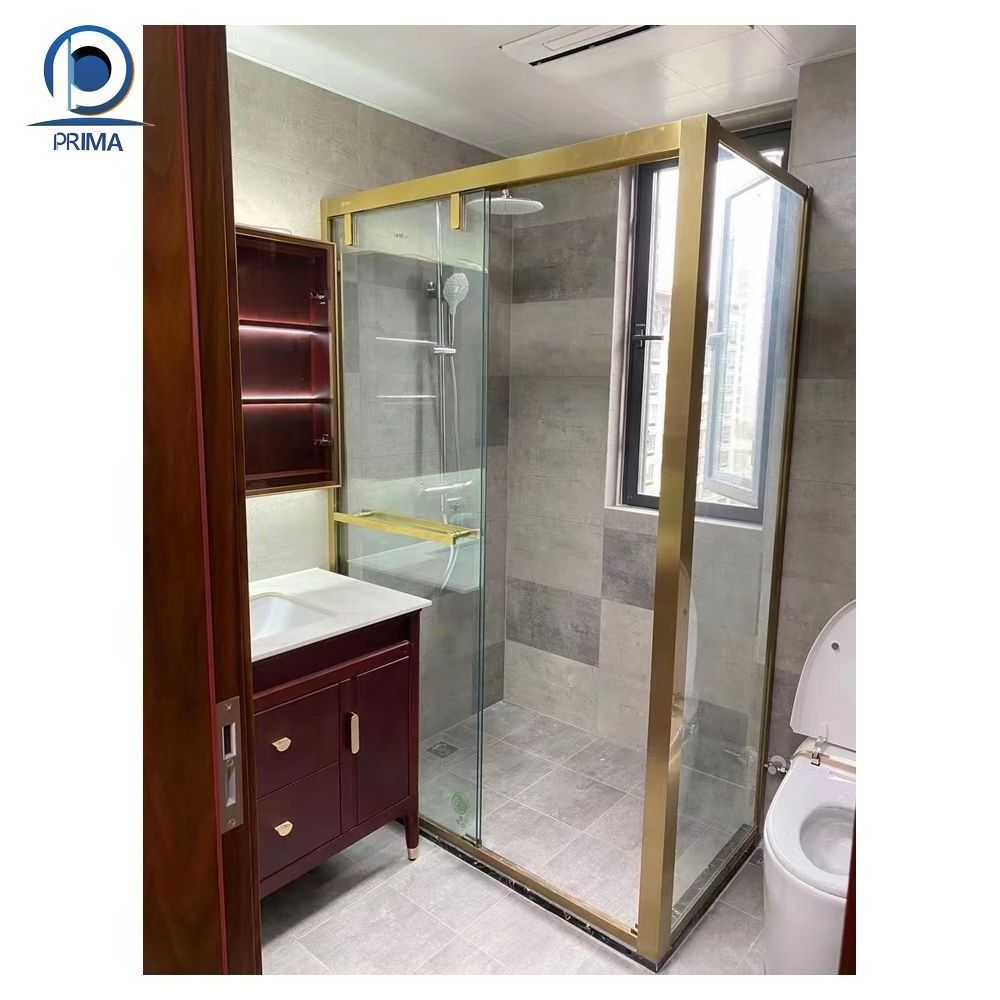 Prima Shower Room Door  Portable Prefab Bathroom Pod All In One Room Glass Door Design