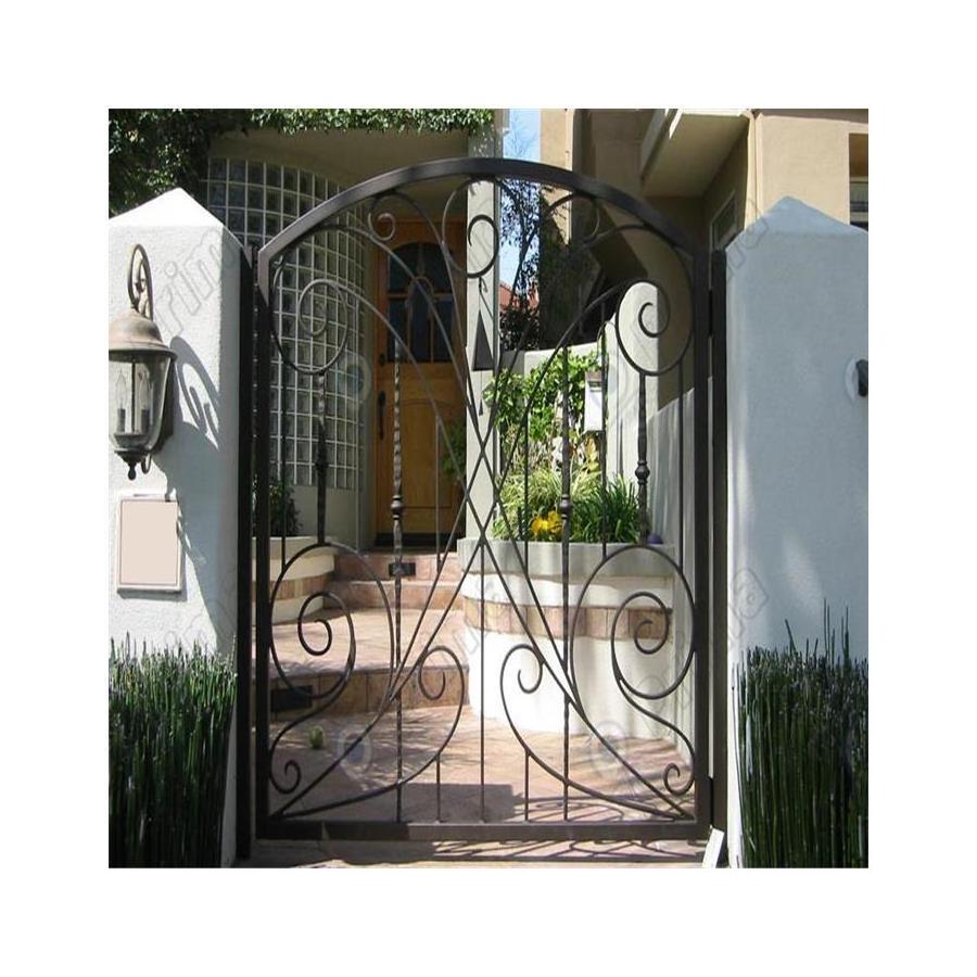 Prima Outside Iron Door Rustic Wrought Metal iron kitchen door design cast iron bbq metal outside garden door