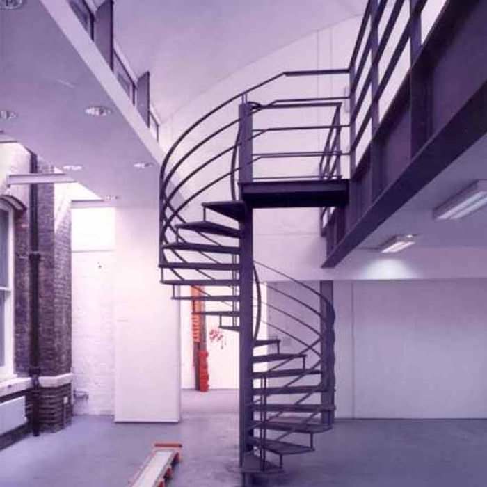 HOTEL FIRE ESCAPE outdoor spiral steel stairs/galvanized steel spiral stair