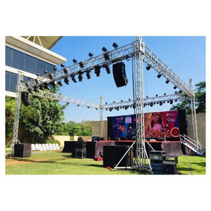 Outdoor Portable Exhibition Concert Events Wedding Stage Lighting Show Speaker Aluminum Truss for LED Display