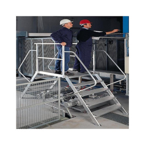 Mobile Home Ladder Foldable Shelves Stool Steel Workshop Steel Step Stool Stairs Plastic Metal House