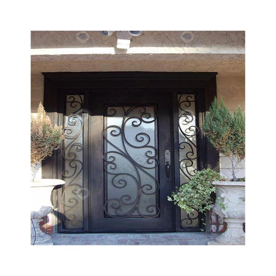 Prima Outside Iron Door Rustic Wrought Metal iron kitchen door design cast iron bbq metal outside garden door