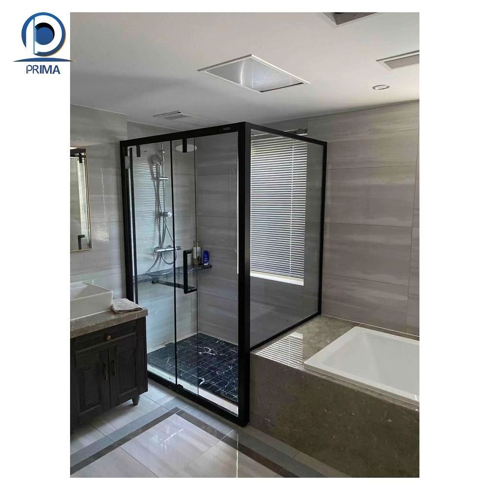 Prima Shower Room Door  Portable Prefab Bathroom Pod All In One Room Glass Door Design