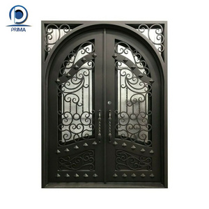 PRIMA Wrought Iron Gates Modern  Main Gate Design Wrought Iron Gate Parts Metal Gates Wrought Iron