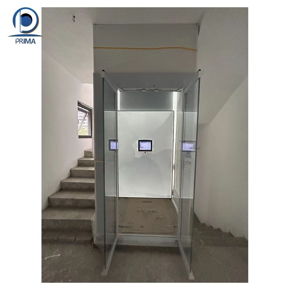 Prima Residential House Elevator Lift Shaftless Home Elevator 3 Floor Hydraulic Home Lift Elevator For Home