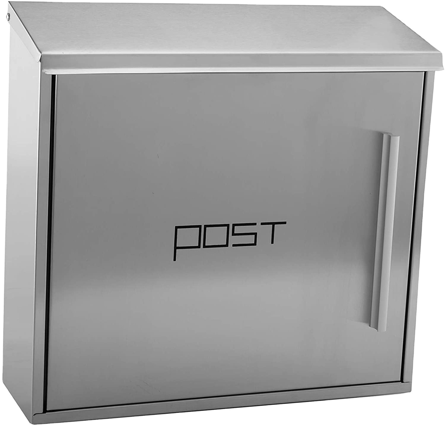 stainless steel post mailbox hot selling design whole sale outdoor best selling house stainless steel post mailbox