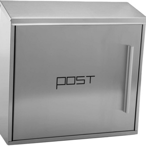 stainless steel post mailbox hot selling design whole sale outdoor best selling house stainless steel post mailbox