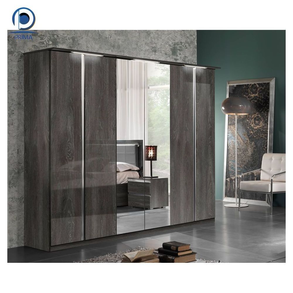 Prima FANCY New villa white modern madam closet wardrobe with sliding doors