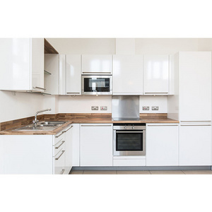 Hot Selling Modern White Lacquer Kitchen Cabinets Made In China