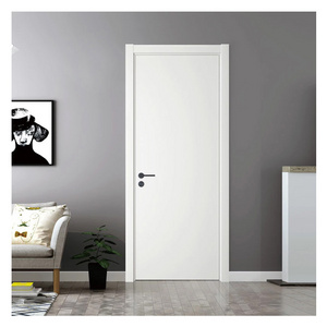 Prima  Modern Single Light Luxury Solid wood door  Double Hotel  Bedroom Kitchen Door Bathroom Modern Expensive Wood Door