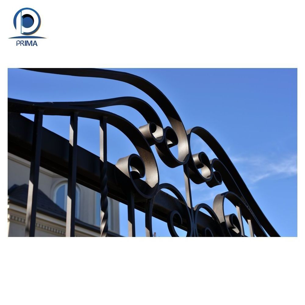 PRIMA Wrought Iron Gates Best Price Simple Design Wrought Iron Gate  China Wrought Iron Gate Models