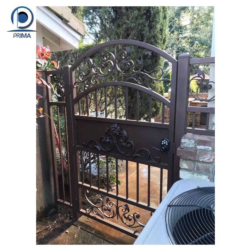 PRIMA Wrought Iron Gates  Wrought Iron Driveway Gate Villa Swing Gates French Exterior Gate Wrought Iron