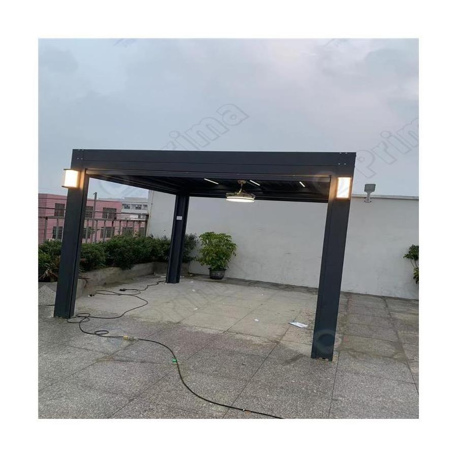 Aluminum pergola parts modern bioclimatic system pergola aluminium garden pergola