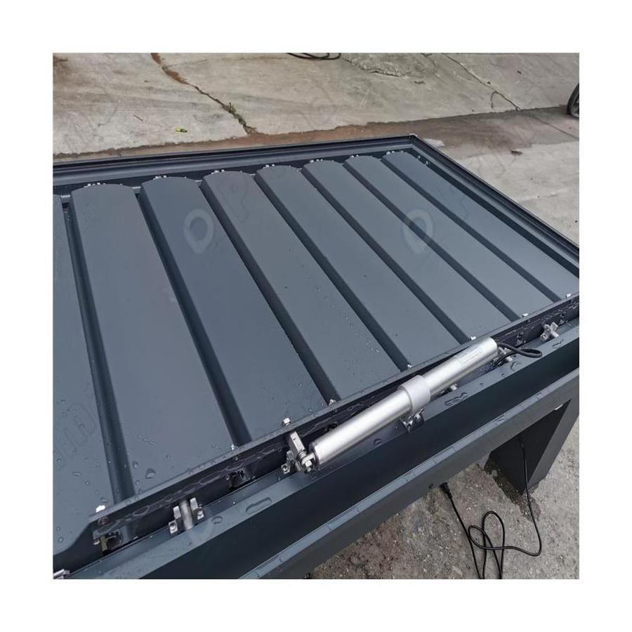 Aluminum pergola parts modern bioclimatic system pergola aluminium garden pergola