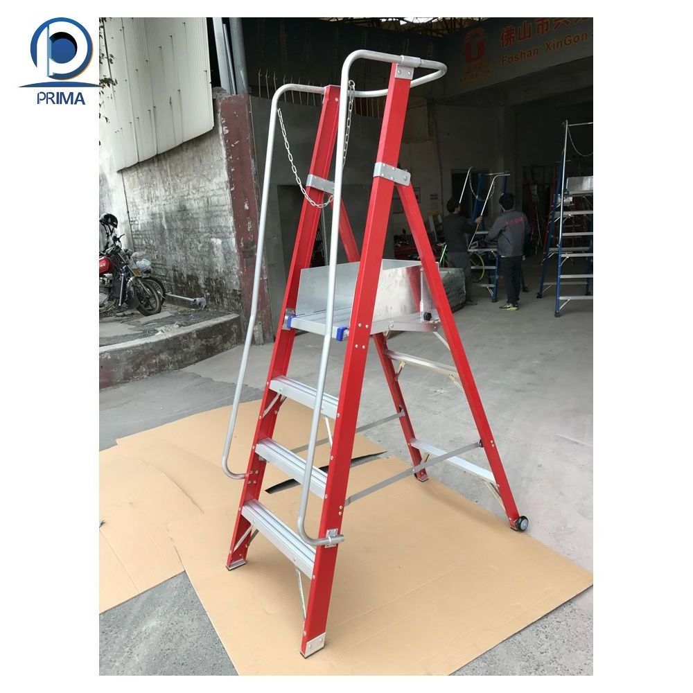 Prima aluminum ladders modern compact folding ladder aluminum ladder 6 meter foldable