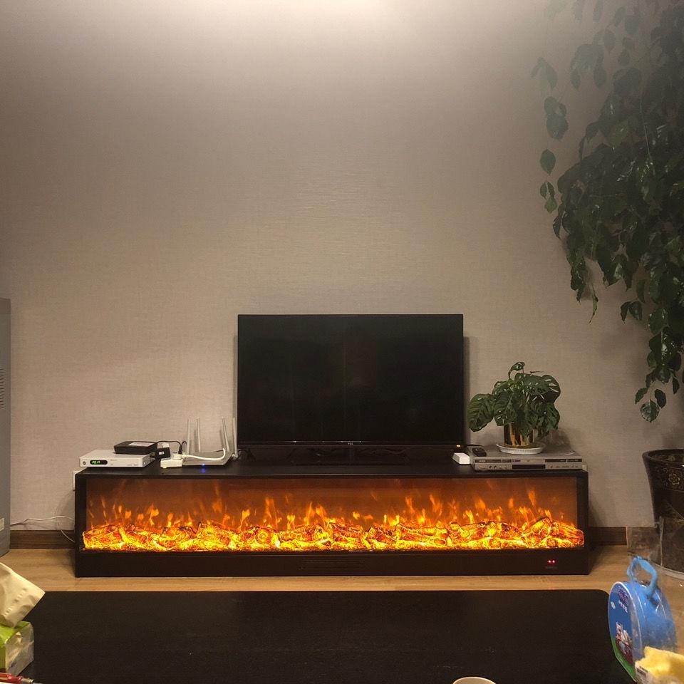 Prima Deep 3 side wall mounted and insert electric fireplace from China