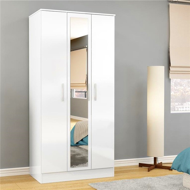 Quick and Easy Assembly Clothes Wardrobe, Wooden Wardrobe Closet Used