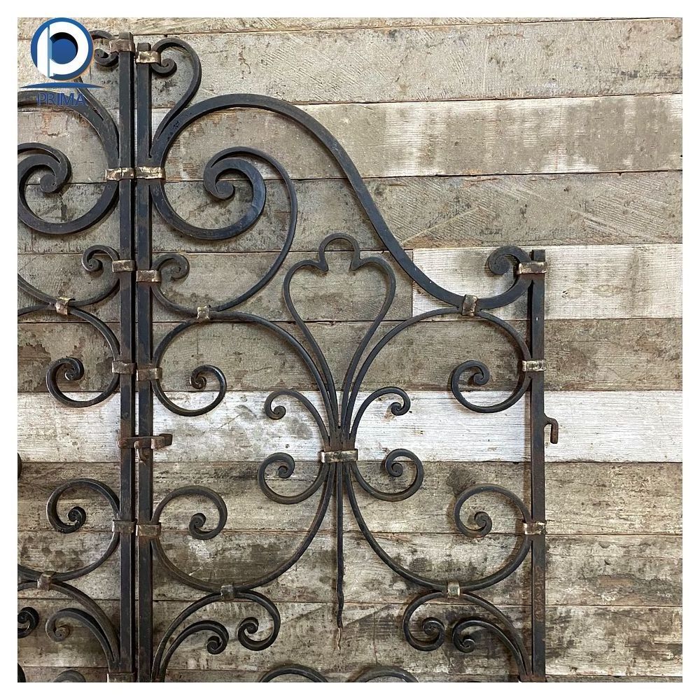 PRIMA wrought iron gate metal ornaments for decoration wrought iron gates metal gates wrought iron