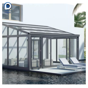 Prima  Sunroom Aluminum Kits Popular Design High India Glass Hot  Insulated Sunroom