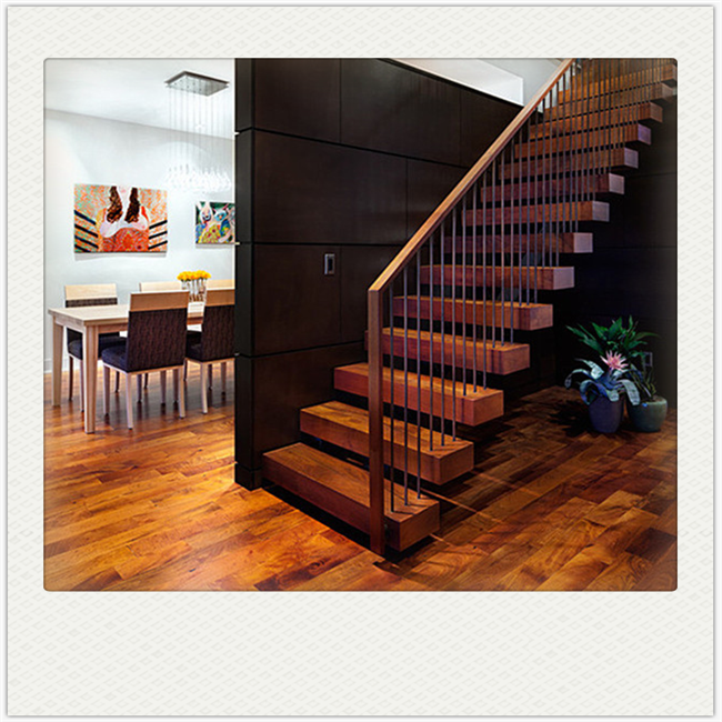 Prima Hot Selling Interior Design Invisible Stringer Folding Floating Stair