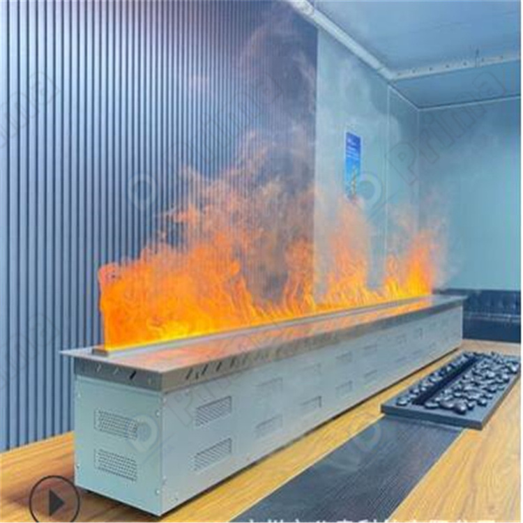 Decorative luxury without heat 3D water vapor steam electric fireplace