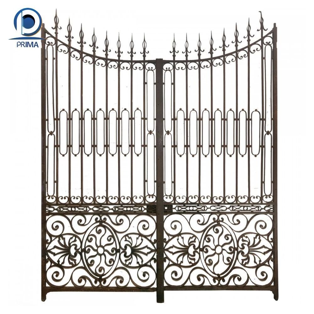 PRIMA wrought iron gate metal ornaments for decoration wrought iron gates metal gates wrought iron