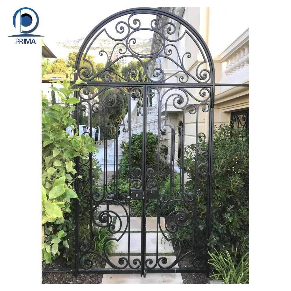 PRIMA wrought iron gate metal ornaments for decoration wrought iron gates metal gates wrought iron