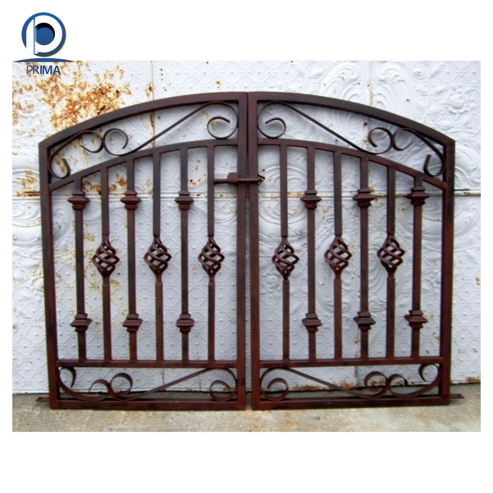 PRIMA Wrought Iron Gates Best Price Simple Design Wrought Iron Gate  China Wrought Iron Gate Models